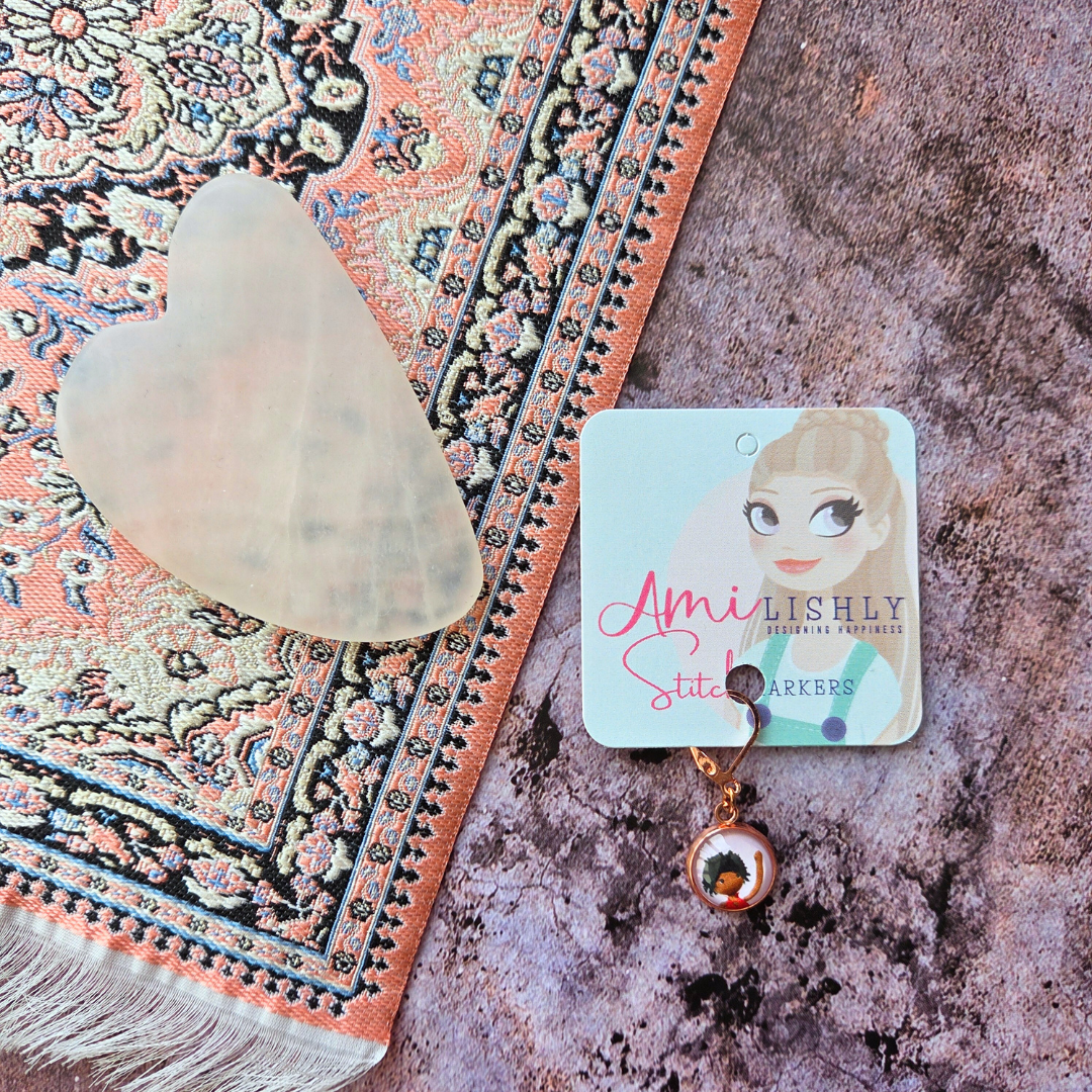 Amilishly Steekmarkeerder Felicia - Modieuze Poppen Haken